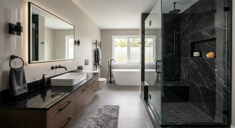 Granite Shower Installation in Barrow County, GA