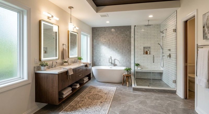 Master Bathroom Remodeling in Barrow County, GA